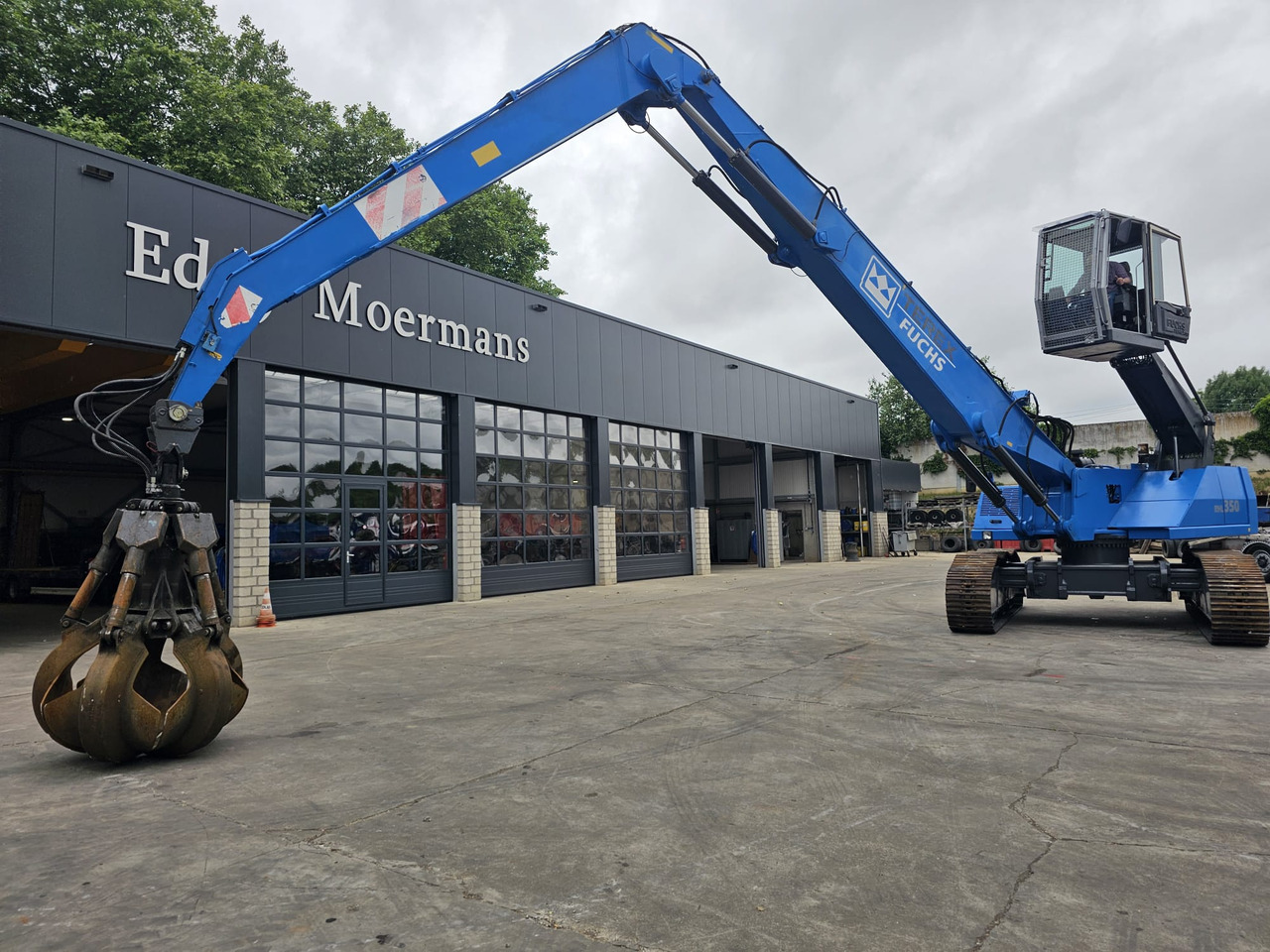 Fuchs RHL 350 Materialhandler With Adjustable Tracks - Багер за манипулиране на материали: снимка 3 Fuchs RHL 350 Materialhandler With Adjustable Tracks - Багер за манипулиране на материали: снимка 3