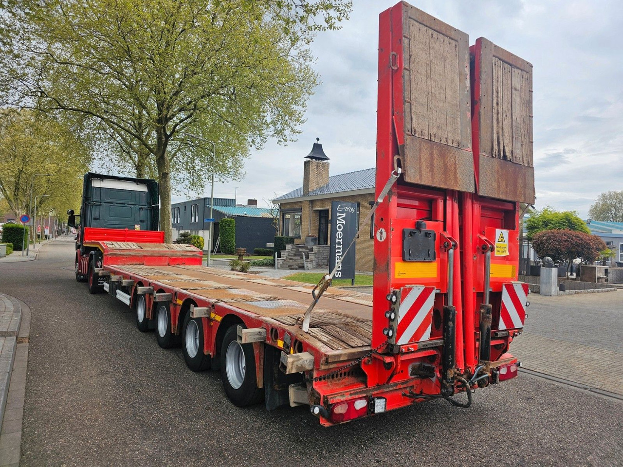 Kässbohrer LB4E Semie Tieflader Mit Rampen - Нискорамна площадка полуремарке: снимка 4 Kässbohrer LB4E Semie Tieflader Mit Rampen - Нискорамна площадка полуремарке: снимка 4