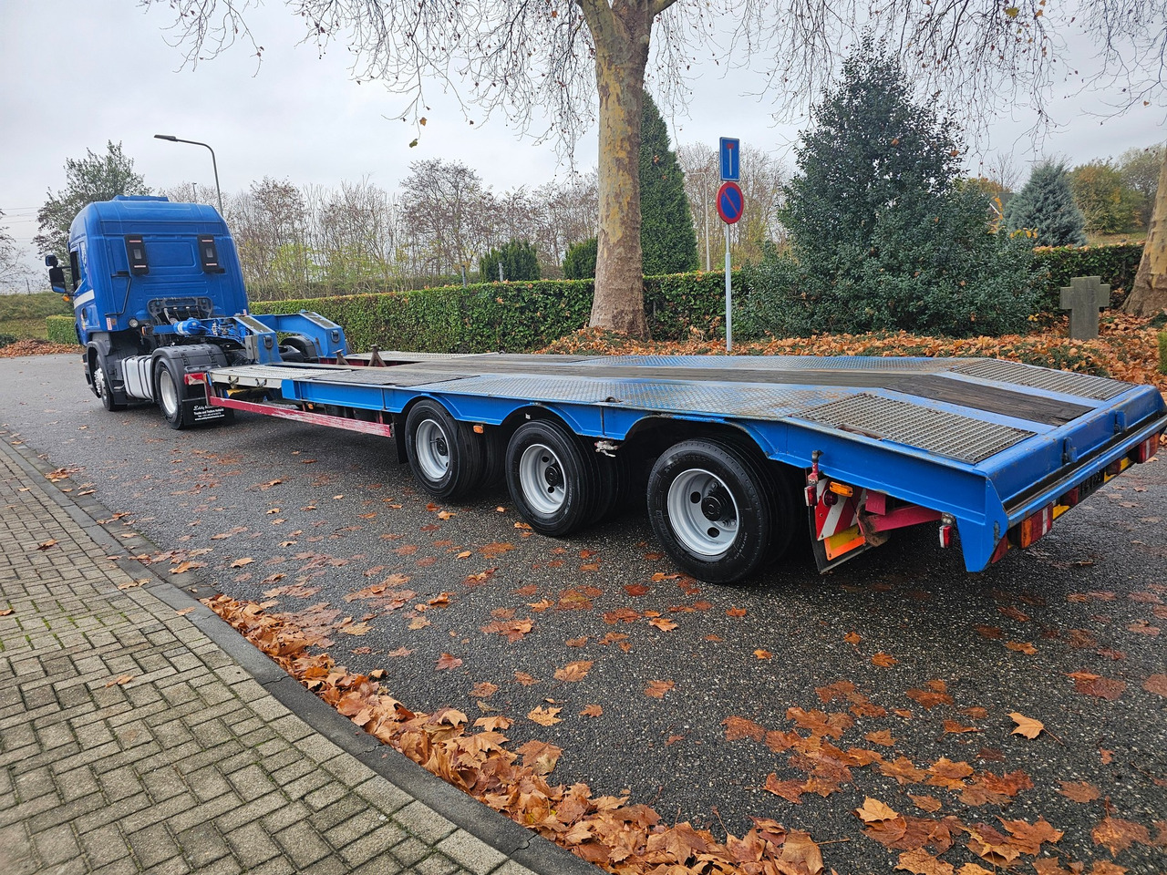 Langendorf ATUE 30/34 - Нискорамна площадка полуремарке: снимка 3 Langendorf ATUE 30/34 - Нискорамна площадка полуремарке: снимка 3