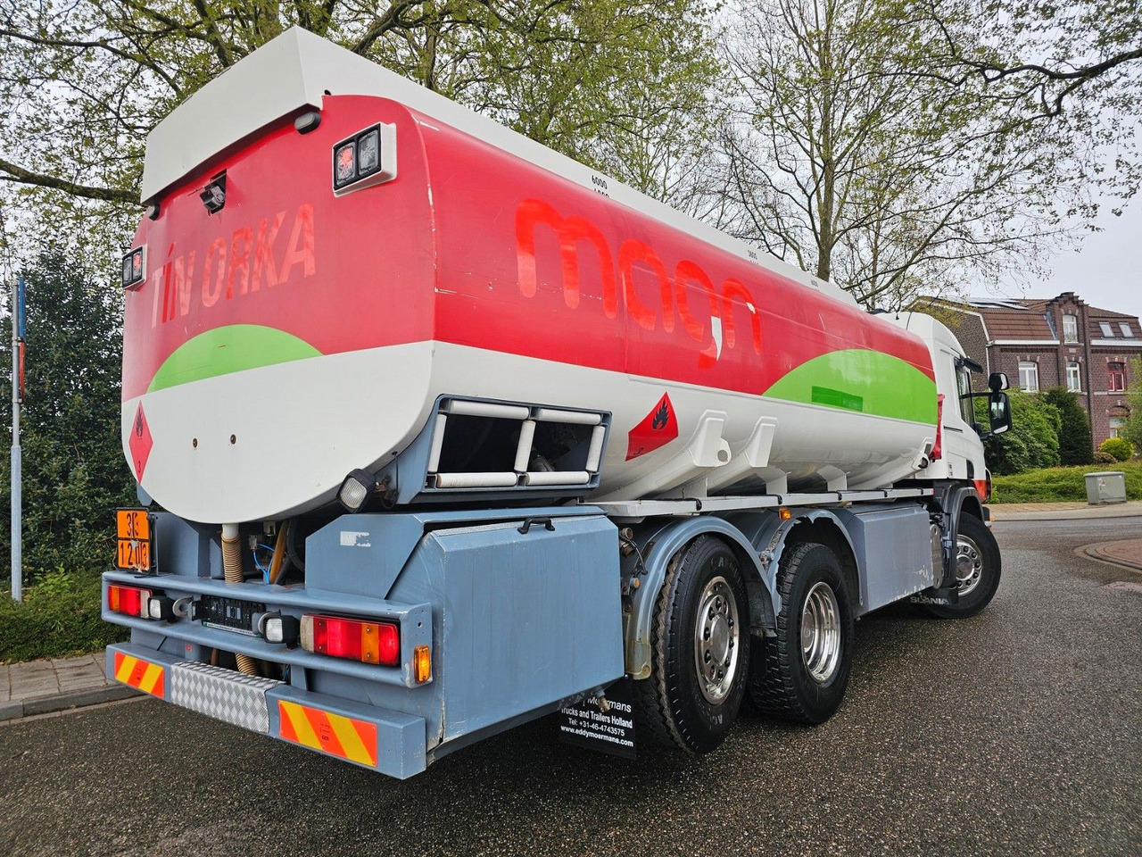 Scania P420 6x2*4 Tank 16.400 Lt. - Камион цистерна: снимка 4 Scania P420 6x2*4 Tank 16.400 Lt. - Камион цистерна: снимка 4