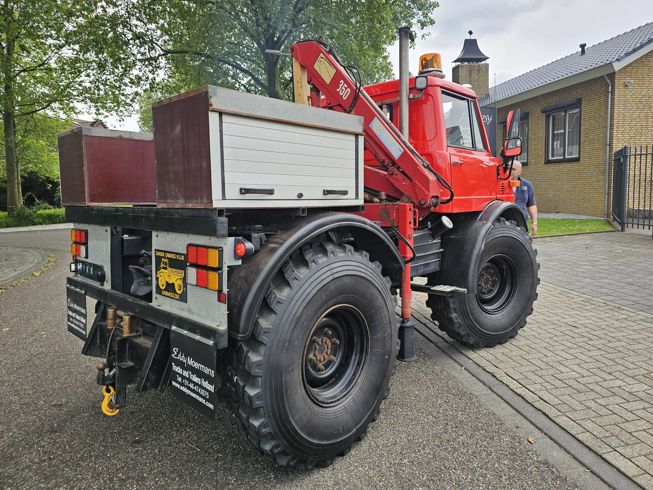 Unimog 406/U9000 4x4 - Камион с кран: снимка 2 Unimog 406/U9000 4x4 - Камион с кран: снимка 2