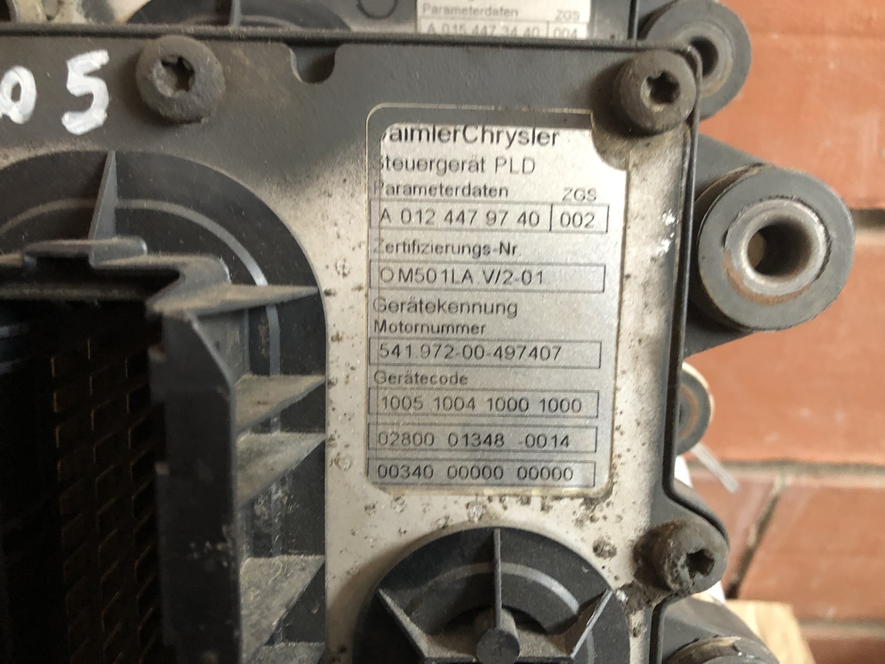 Блок за управление за Камион CONTROL UNIT ACTROS-ATEGO OM 501LA-OM904LA-OM906LA: снимка 6