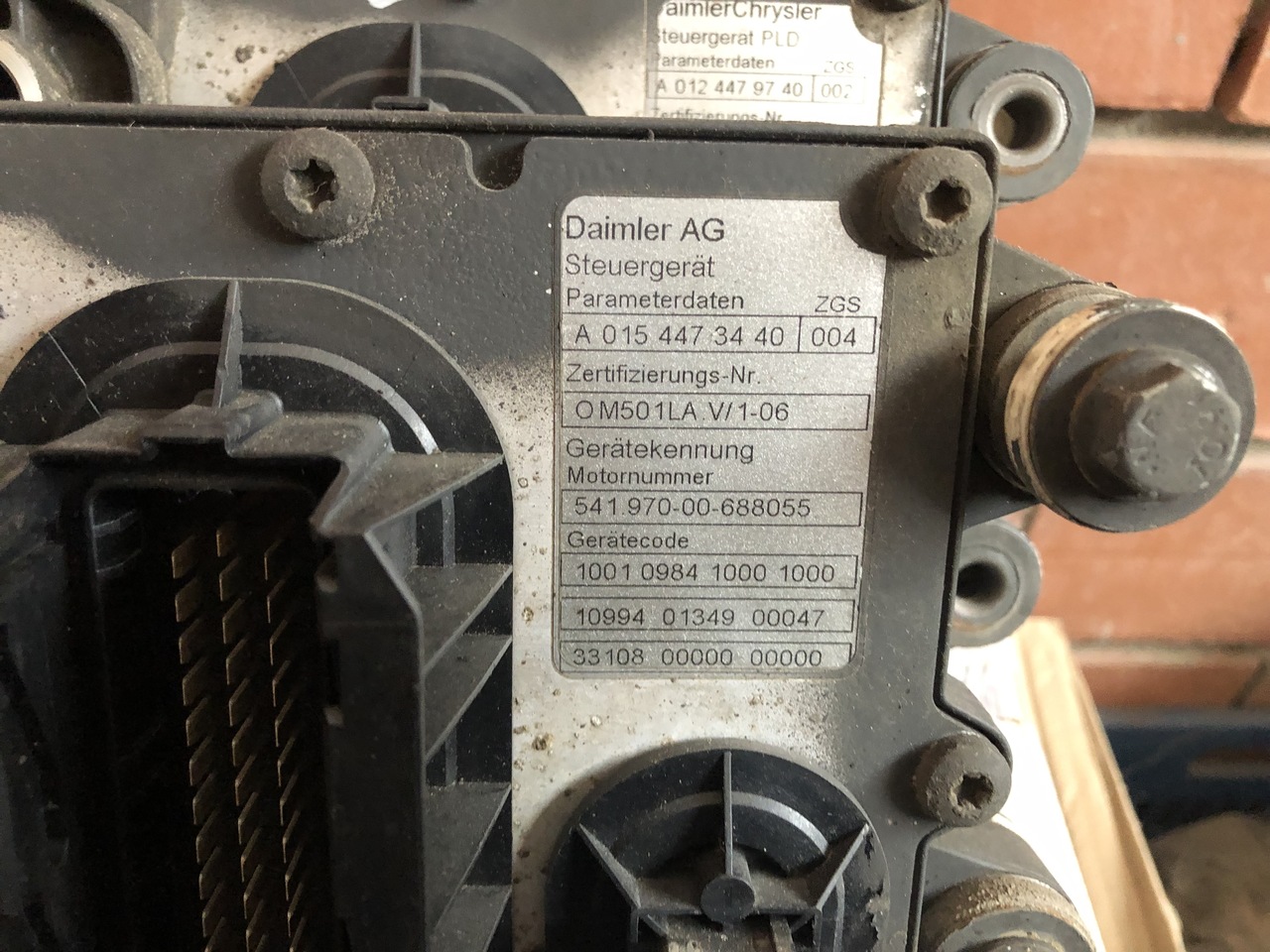 Блок за управление за Камион CONTROL UNIT ACTROS-ATEGO OM 501LA-OM904LA-OM906LA: снимка 8