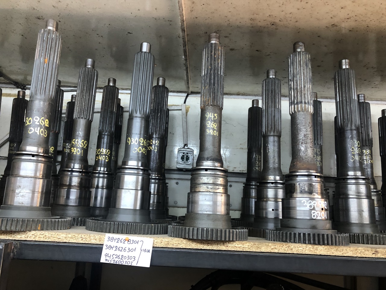 Скоростна кутия и части за Камион DRIVE SHAFT-MAIN SHAFT-PLANETARY CARRIER ACTROS GEARBOX G240: снимка 9