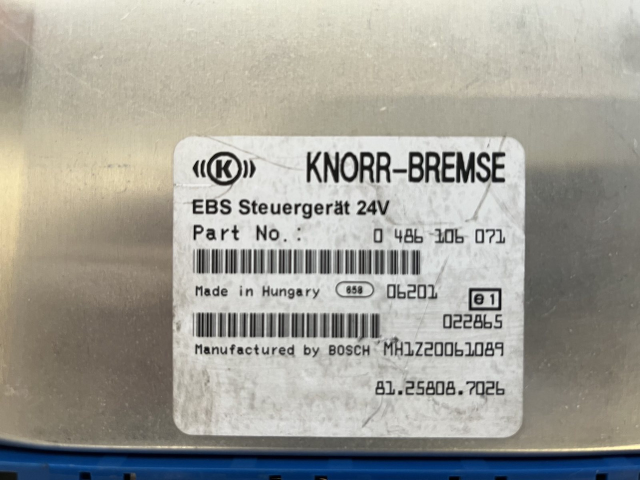 EBS ELECTRONICS BRAKE MAN TGA-TGX - Блок за управление за Камион: снимка 5 EBS ELECTRONICS BRAKE MAN TGA-TGX - Блок за управление за Камион: снимка 5