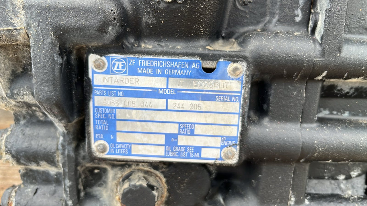 GEARBOX ZF 16S1921TD INTARDER MAN TGA - Скоростна кутия и части за Камион: снимка 5 GEARBOX ZF 16S1921TD INTARDER MAN TGA - Скоростна кутия и части за Камион: снимка 5