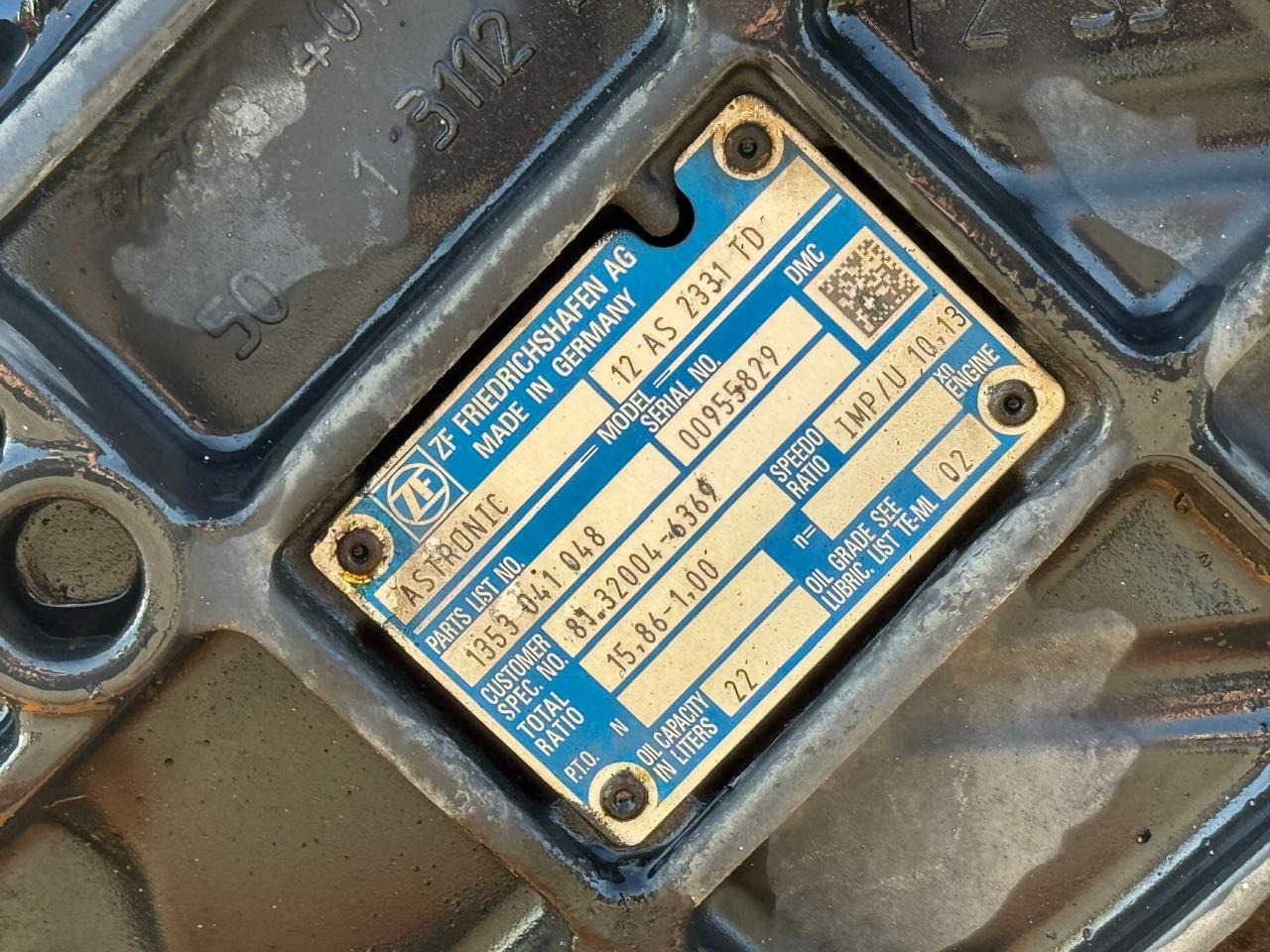 ASTRONIC 12AS 2331 TD WITH INTARDER 3 EST52 MAN TGX - Резервни части: снимка 5 ASTRONIC 12AS 2331 TD WITH INTARDER 3 EST52 MAN TGX - Резервни части: снимка 5