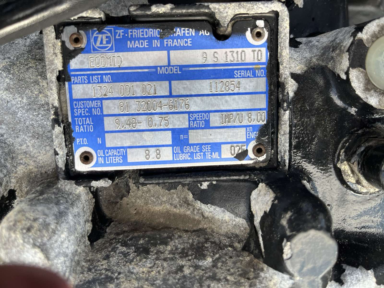 Скоростна кутия и части за Камион S5-42,9S1310,FSO-8309A MAN: снимка 12