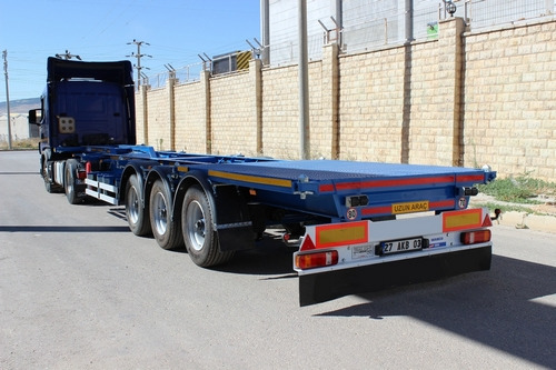 EMIRSAN 20/40/45 FT SAF AXLE SKELETAL - Контейнеровоз/ Сменна каросерия полуремарке: снимка 2 EMIRSAN 20/40/45 FT SAF AXLE SKELETAL - Контейнеровоз/ Сменна каросерия полуремарке: снимка 2