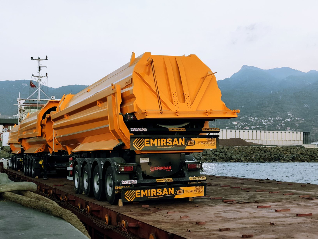 EMIRSAN 4 AXLE HEAVY DUTY TIPPER - Самосвал полуремарке: снимка 5 EMIRSAN 4 AXLE HEAVY DUTY TIPPER - Самосвал полуремарке: снимка 5