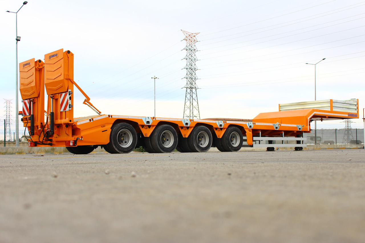 EMIRSAN 4 AXLE LOWBED SEMI TRAILER - Нискорамна площадка полуремарке: снимка 5 EMIRSAN 4 AXLE LOWBED SEMI TRAILER - Нискорамна площадка полуремарке: снимка 5