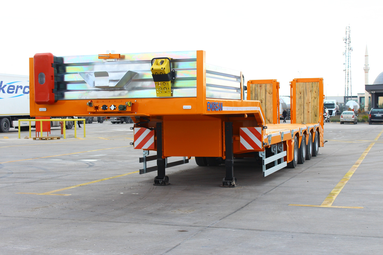 EMIRSAN 4 AXLE LOWBED SEMI TRAILER - Нискорамна площадка полуремарке: снимка 2 EMIRSAN 4 AXLE LOWBED SEMI TRAILER - Нискорамна площадка полуремарке: снимка 2