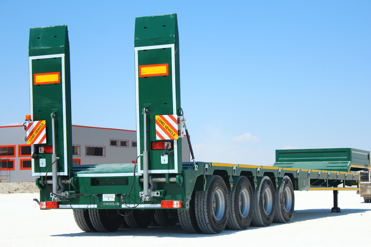 EMIRSAN 72 TONS CAPACITY 4 AXLE LOWBED - Нискорамна площадка полуремарке: снимка 2 EMIRSAN 72 TONS CAPACITY 4 AXLE LOWBED - Нискорамна площадка полуремарке: снимка 2