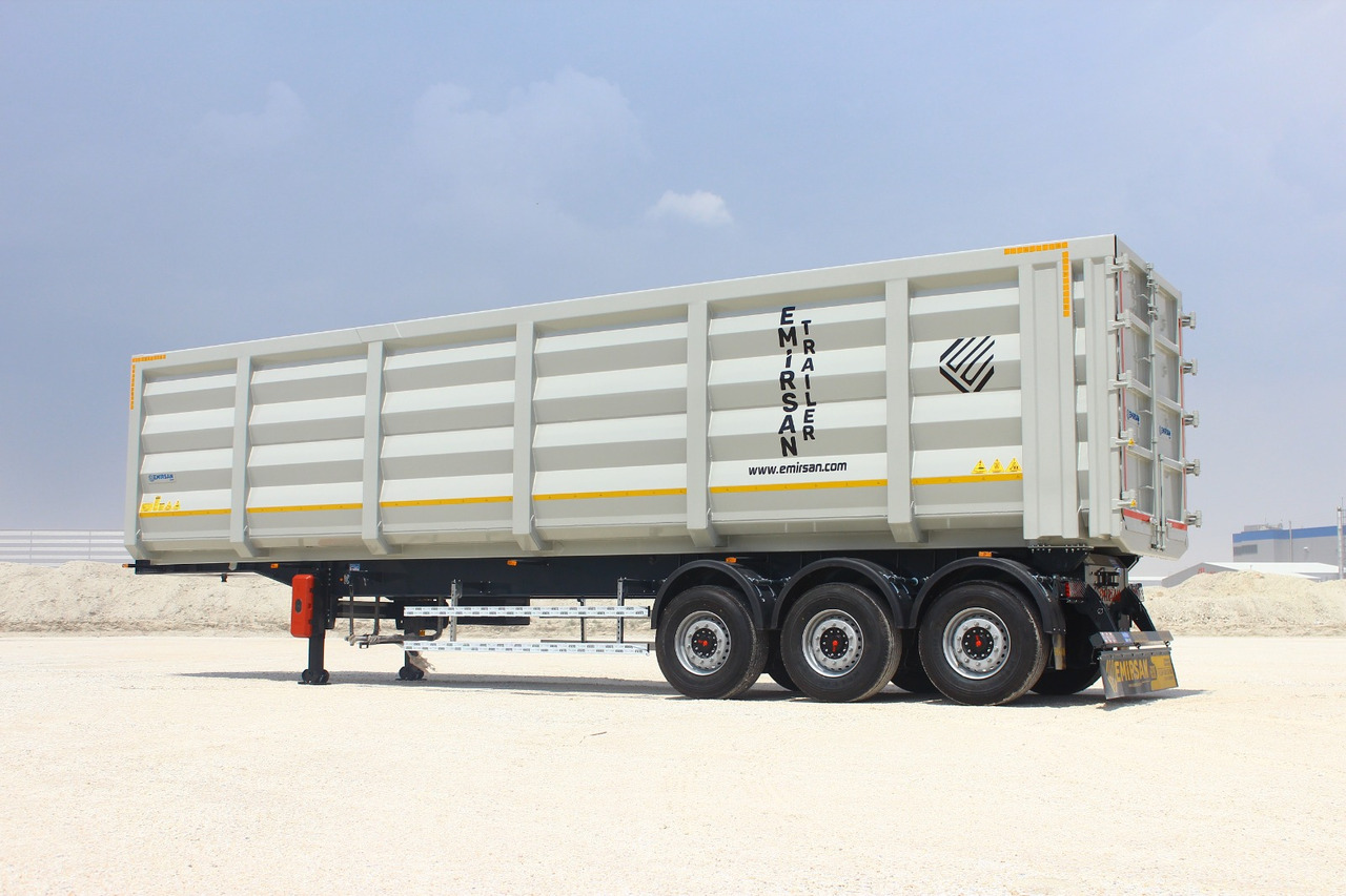 EMIRSAN SAX AXLE // HARDOX BODY, METAL SCRAP TIPPER, - Самосвал полуремарке: снимка 3 EMIRSAN SAX AXLE // HARDOX BODY, METAL SCRAP TIPPER, - Самосвал полуремарке: снимка 3