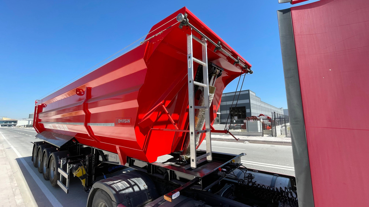 EMIRSAN SELF-STEERING, 4 AXLE U TYPE TIPPER - Самосвал полуремарке: снимка 3 EMIRSAN SELF-STEERING, 4 AXLE U TYPE TIPPER - Самосвал полуремарке: снимка 3