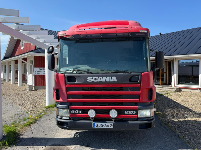 Volvo Scania P94 - Бордови камион, Камион с кран: снимка 2 Volvo Scania P94 - Бордови камион, Камион с кран: снимка 2
