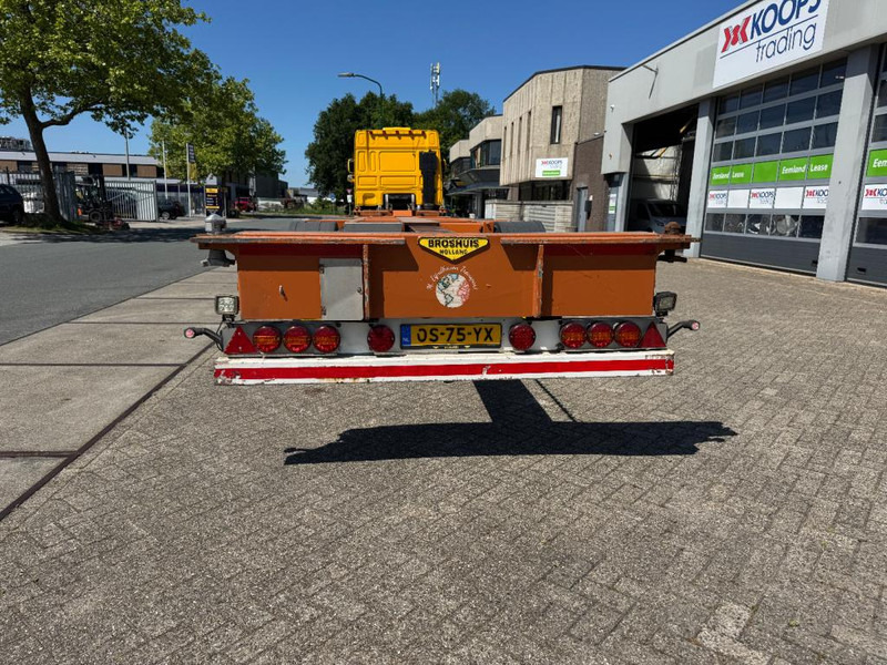 Broshuis MFCC container chassis Multi functioneel 2x 20 1x 30 1x 40 1x 45 saf assen uitschuifbaar tot 14,40 - Шаси полуремарке: снимка 5 Broshuis MFCC container chassis Multi functioneel 2x 20 1x 30 1x 40 1x 45 saf assen uitschuifbaar tot 14,40 - Шаси полуремарке: снимка 5