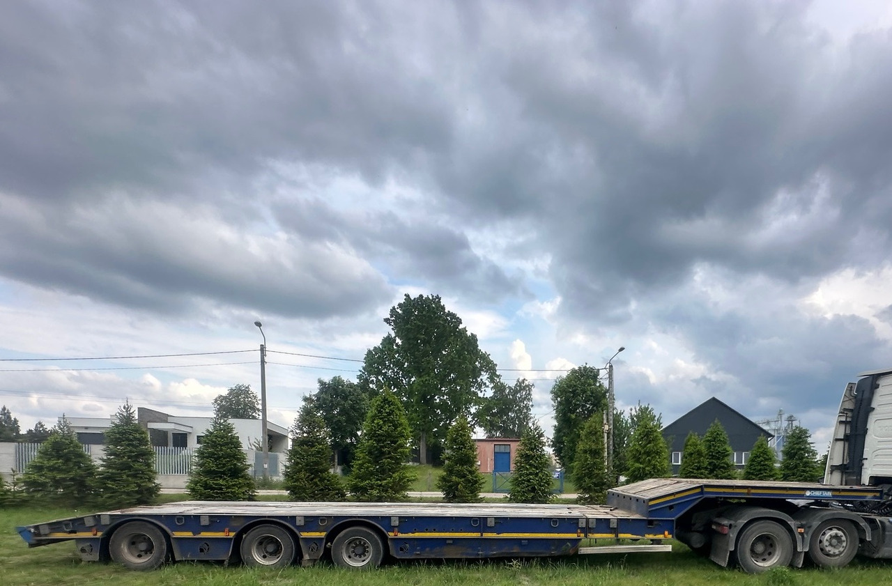 Нискорамна площадка полуремарке CHIEFTAIN TRAILERS LTD naczepa niskopodwoziowa: снимка 7