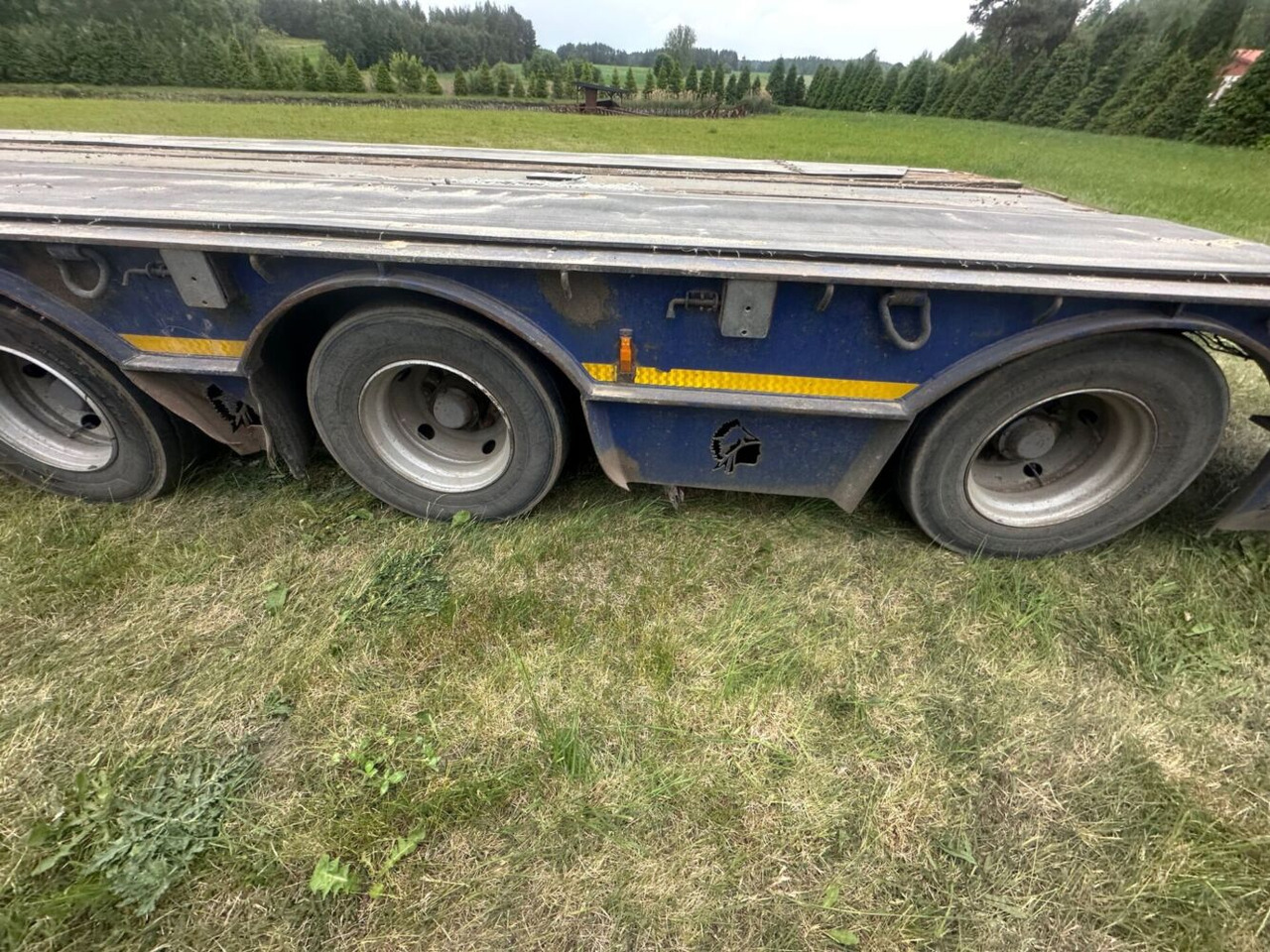 Нискорамна площадка полуремарке CHIEFTAIN TRAILERS LTD naczepa niskopodwoziowa: снимка 18