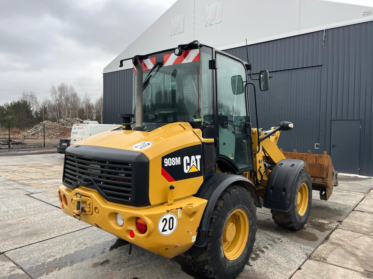 Caterpillar 908M - Колесен товарач: снимка 4 Caterpillar 908M - Колесен товарач: снимка 4