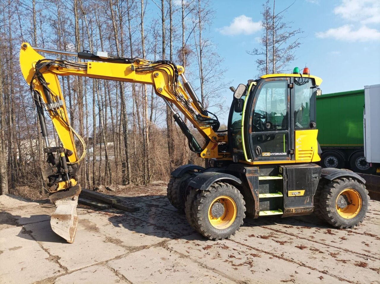 JCB HD110WT T4 - Колесен багер: снимка 2 JCB HD110WT T4 - Колесен багер: снимка 2