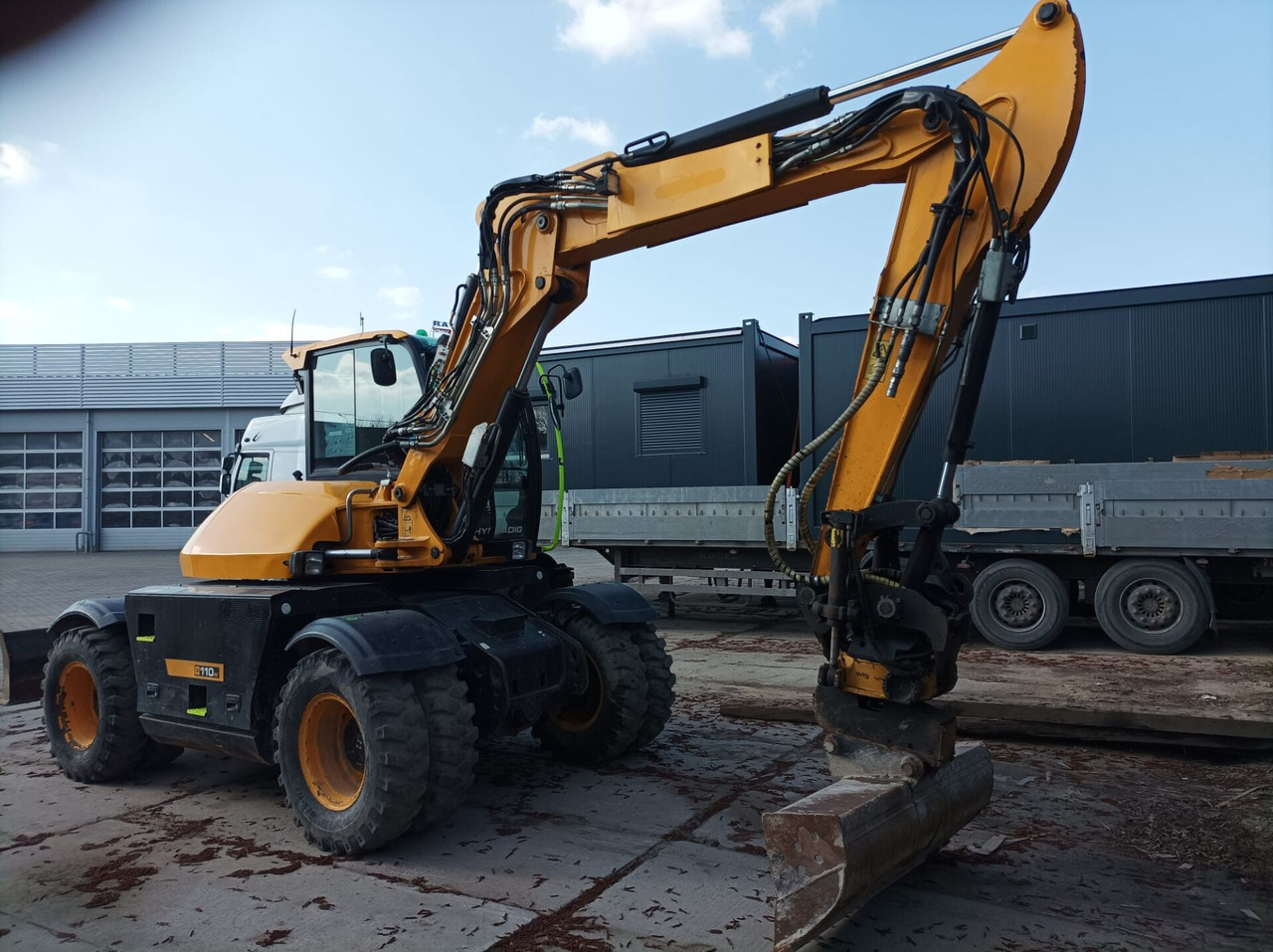 JCB HD110WT T4 - Колесен багер: снимка 4 JCB HD110WT T4 - Колесен багер: снимка 4
