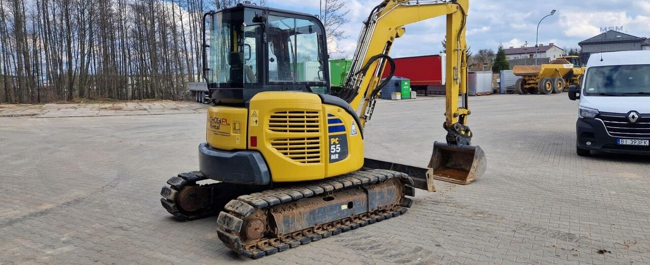 Komatsu PC 55MR-3 - Мини багер: снимка 2 Komatsu PC 55MR-3 - Мини багер: снимка 2