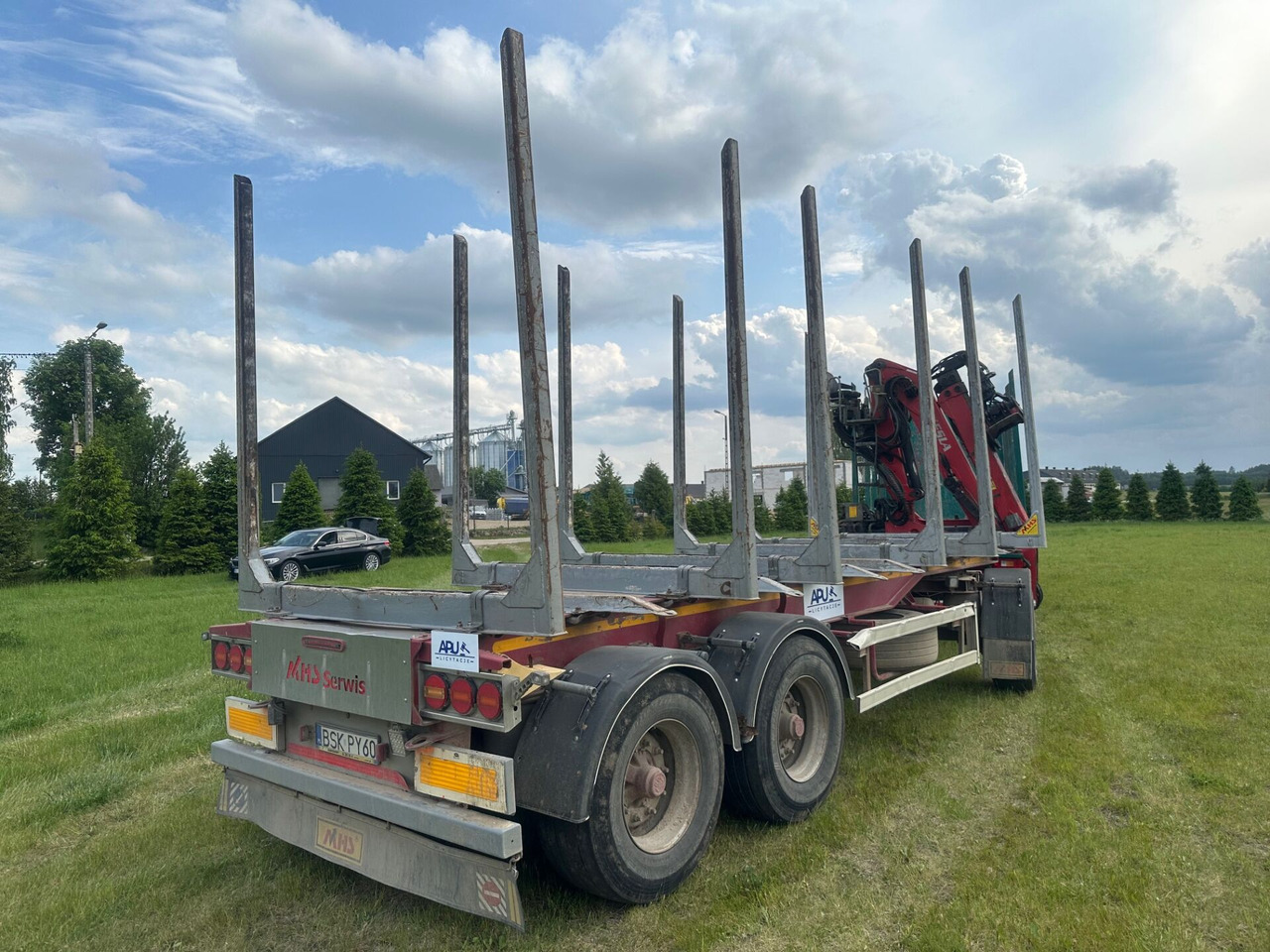 MHS przyczepa do przewozu drewna - Ремарке за дърва: снимка 4 MHS przyczepa do przewozu drewna - Ремарке за дърва: снимка 4