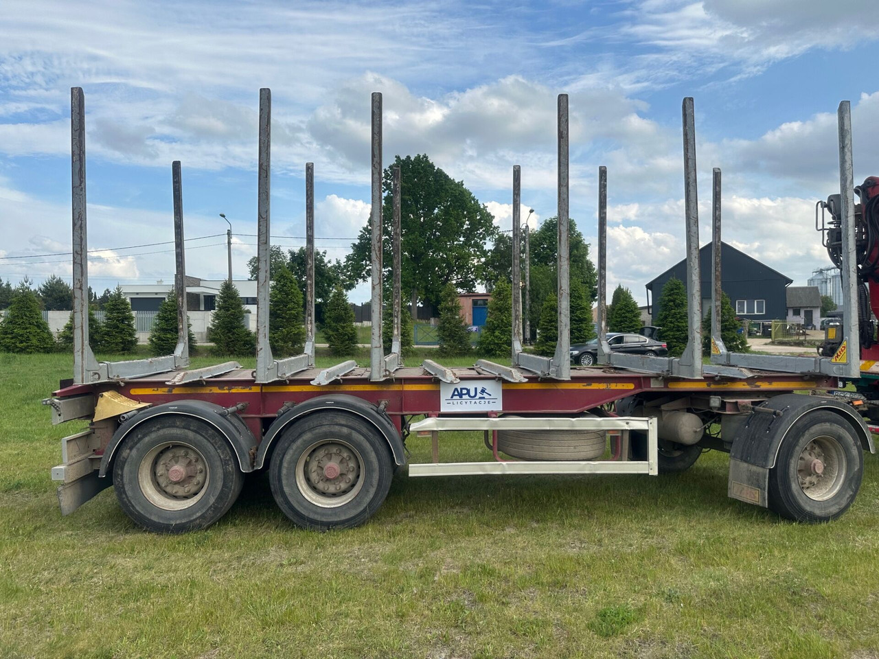 MHS przyczepa do przewozu drewna - Ремарке за дърва: снимка 5 MHS przyczepa do przewozu drewna - Ремарке за дърва: снимка 5