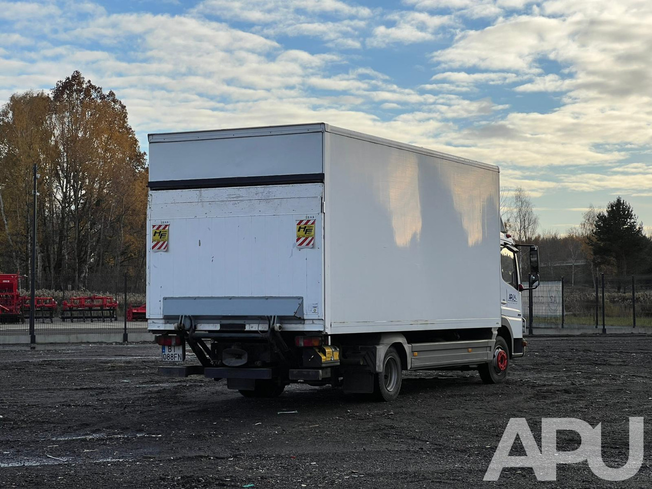 Mercedes-Benz ATEGO 818 winda - Камион фургон: снимка 5 Mercedes-Benz ATEGO 818 winda - Камион фургон: снимка 5