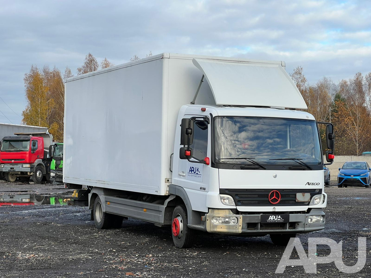 Mercedes-Benz ATEGO 818 winda - Камион фургон: снимка 3 Mercedes-Benz ATEGO 818 winda - Камион фургон: снимка 3