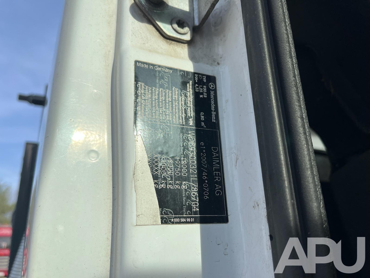 Самосвал камион Mercedes-Benz Actros 1832: снимка 20