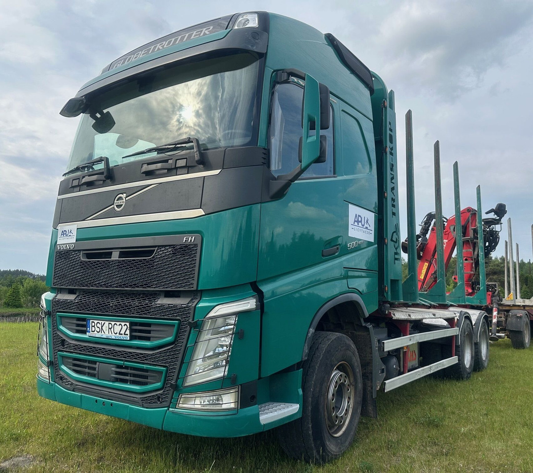 VOLVO FH500 do przewozu drewna - Камион за дърва, Камион с кран: снимка 5 VOLVO FH500 do przewozu drewna - Камион за дърва, Камион с кран: снимка 5