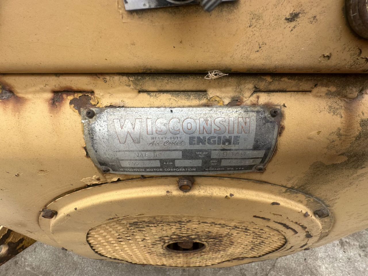 WISCONSIN ENGINE V461D poboczarka - Скрепер: снимка 4 WISCONSIN ENGINE V461D poboczarka - Скрепер: снимка 4