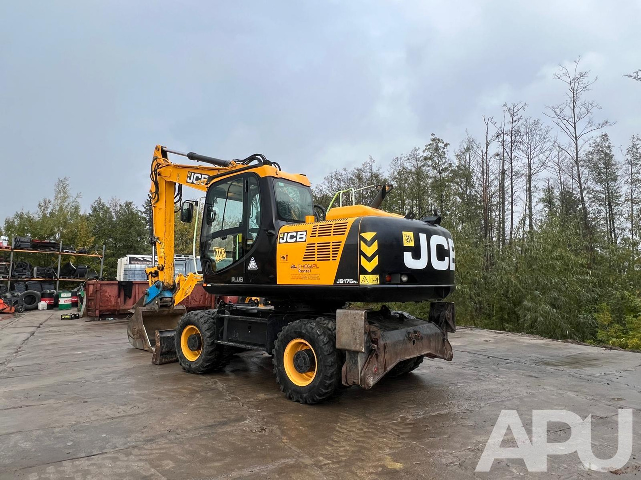 Колесен багер koparka kołowa JCB JS175WT T4F: снимка 11 Колесен багер koparka kołowa JCB JS175WT T4F: снимка 11