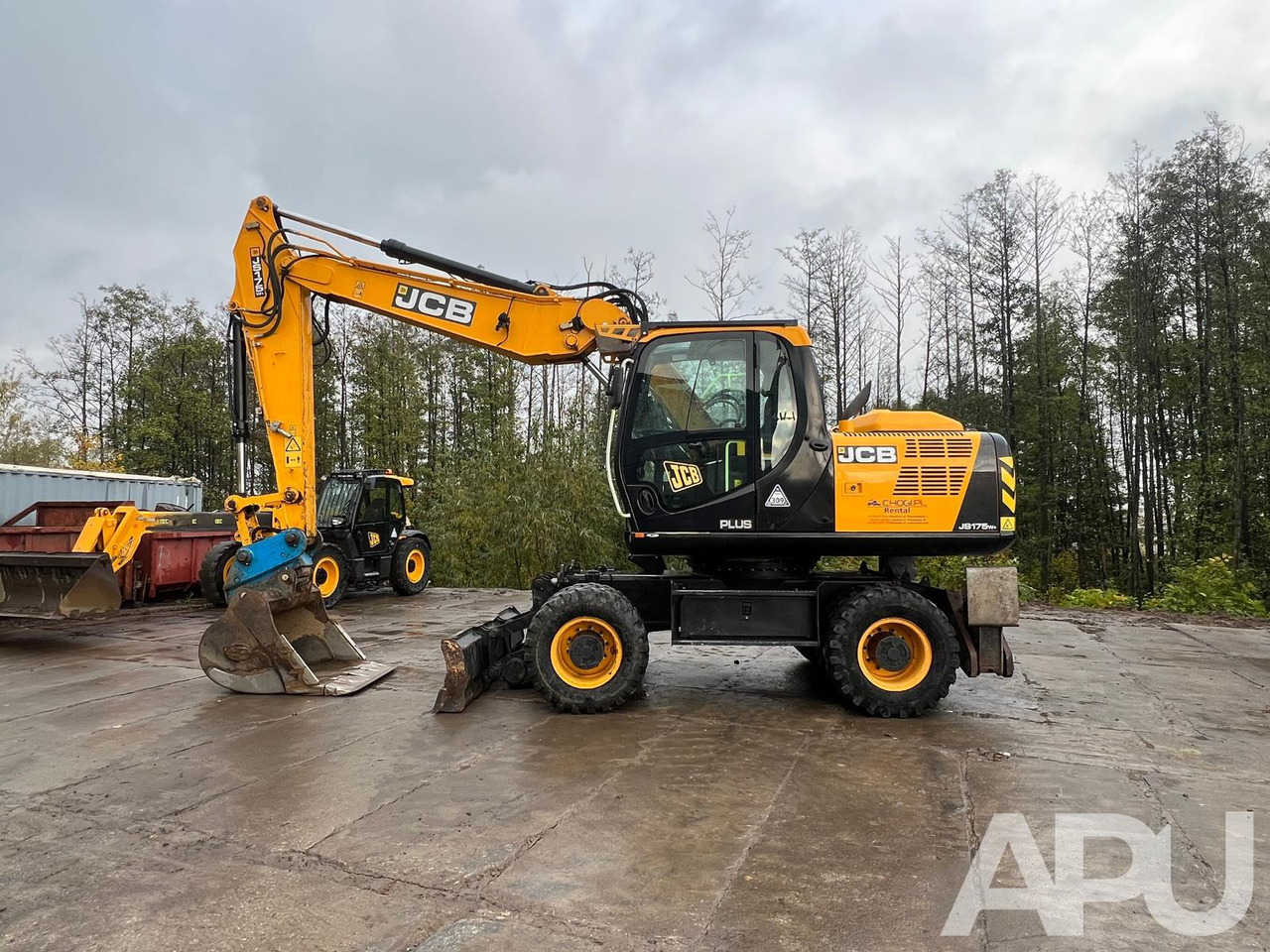 Колесен багер koparka kołowa JCB JS175WT T4F: снимка 7 Колесен багер koparka kołowa JCB JS175WT T4F: снимка 7