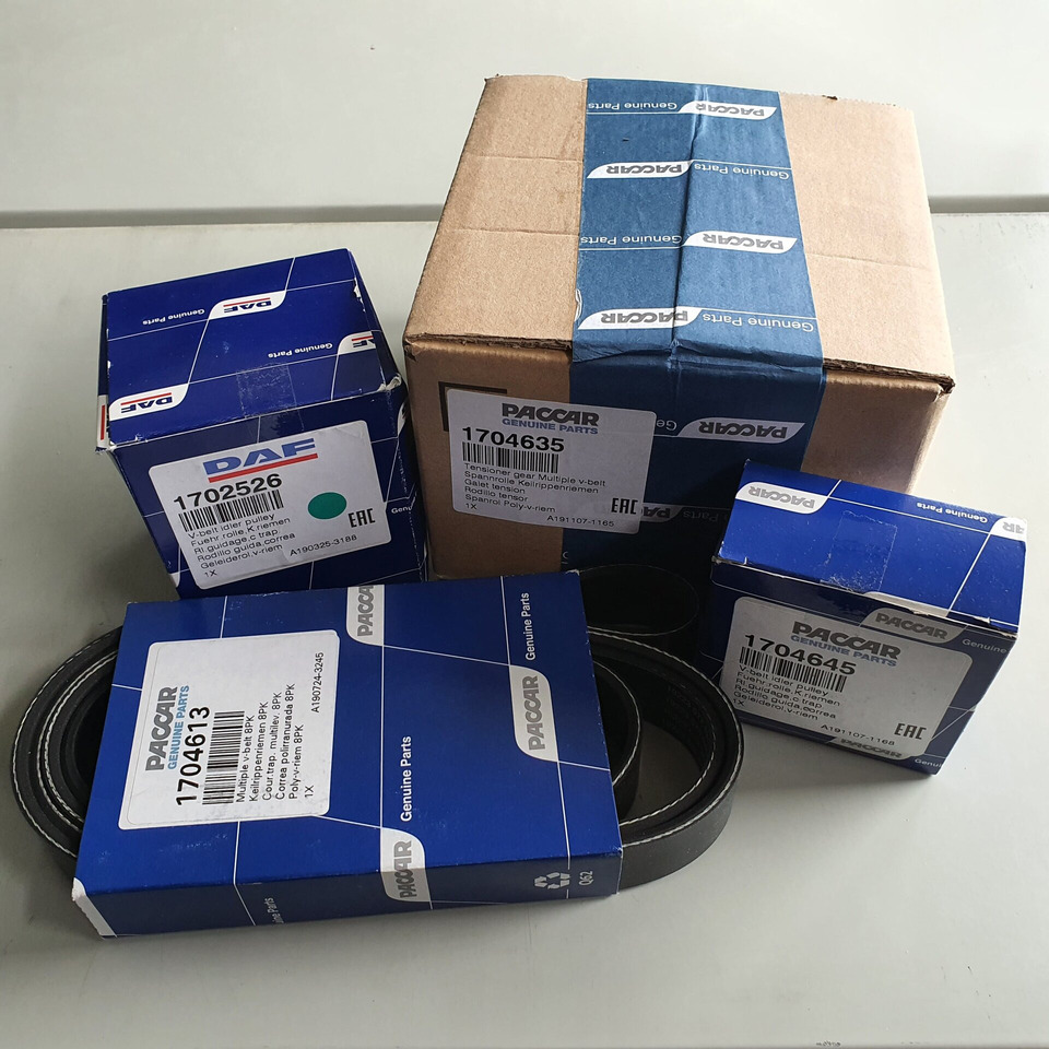 DAF Spanrol plus poly-V-riemset 8PK 1706837 - Ремъчен обтегач за Камион: снимка 1 DAF Spanrol plus poly-V-riemset 8PK 1706837 - Ремъчен обтегач за Камион: снимка 1