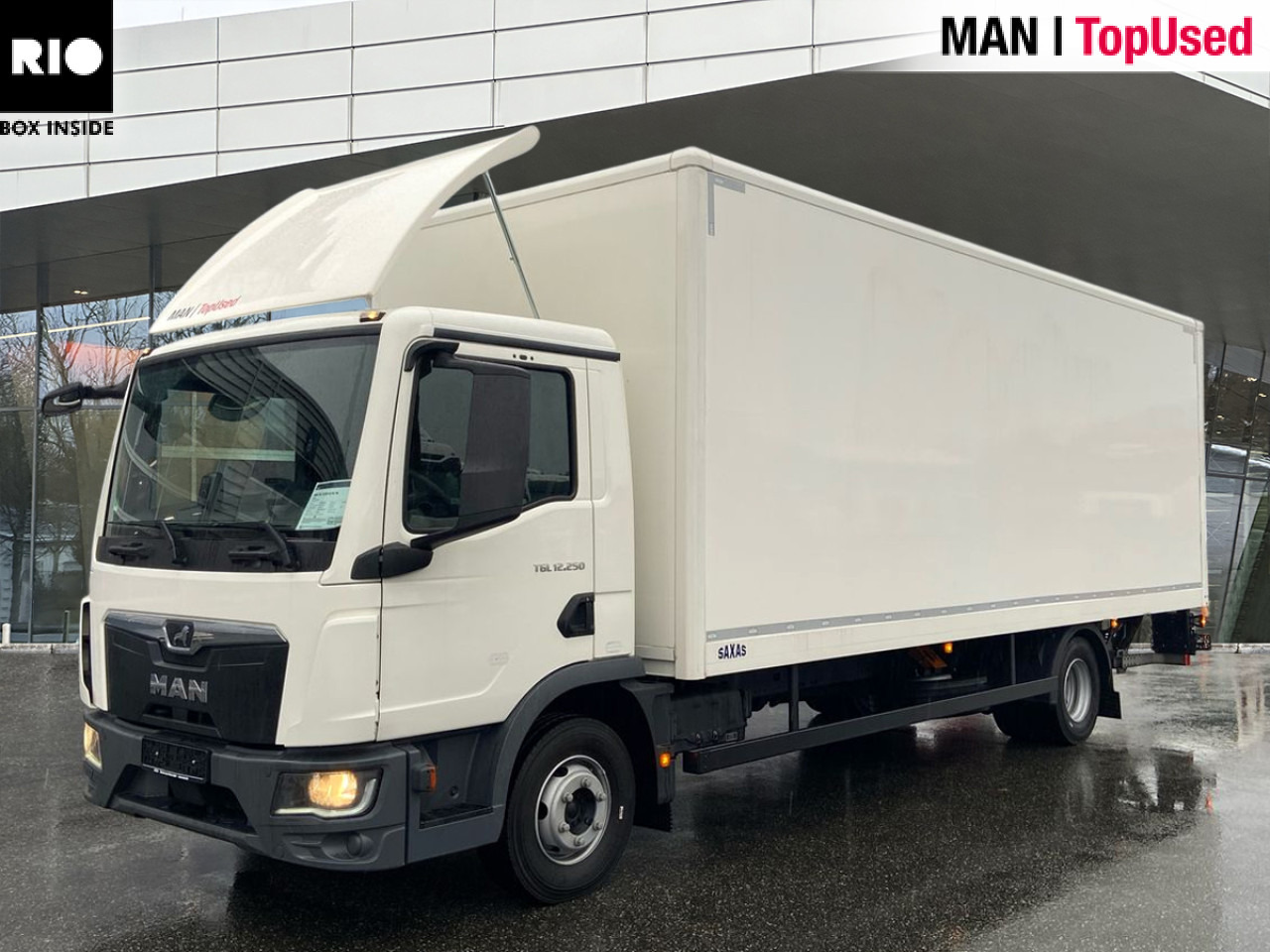 MAN TGL 12.250 4x2 BL CH "Box / Lift" - Камион фургон: снимка 1 MAN TGL 12.250 4x2 BL CH "Box / Lift" - Камион фургон: снимка 1