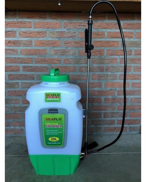 Seaflo Accu rug spuit, 20 liter - Навесна пръскачка: снимка 1 Seaflo Accu rug spuit, 20 liter - Навесна пръскачка: снимка 1