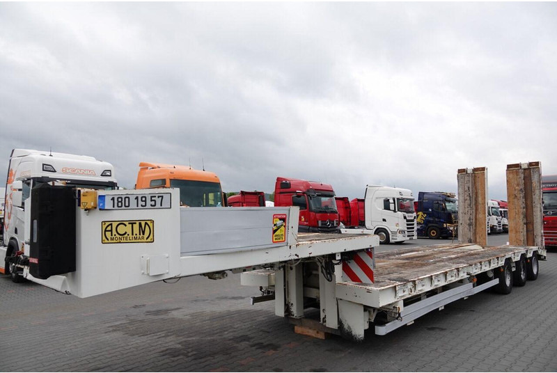 ACTM NACZEPA LAWETA / NISKOPODWOZIOWE / NAJAZDY HYDRAULICZNE / 13,6 M - Нискорамна площадка полуремарке: снимка 3 ACTM NACZEPA LAWETA / NISKOPODWOZIOWE / NAJAZDY HYDRAULICZNE / 13,6 M - Нискорамна площадка полуремарке: снимка 3