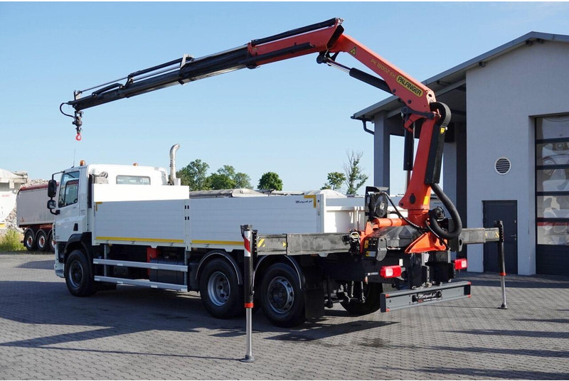 DAF CF 370 / 6x2 / SKRZYNIOWY - paka: 6,4 m / + HDS PALFINGER PK 180 - Бордови камион, Камион с кран: снимка 3 DAF CF 370 / 6x2 / SKRZYNIOWY - paka: 6,4 m / + HDS PALFINGER PK 180 - Бордови камион, Камион с кран: снимка 3