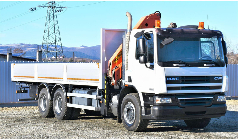 DAF CF 75.360 - Бордови камион, Камион с кран: снимка 3 DAF CF 75.360 - Бордови камион, Камион с кран: снимка 3