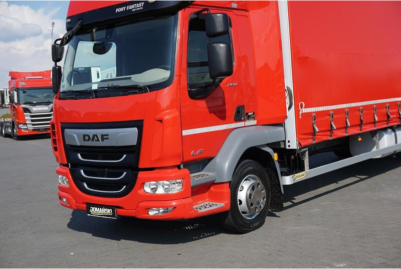 Камион с брезент DAF LF / 260 / ACC / E 6 / FIRANKA / 22 PALETY / DŁ. 8,85 M: снимка 20