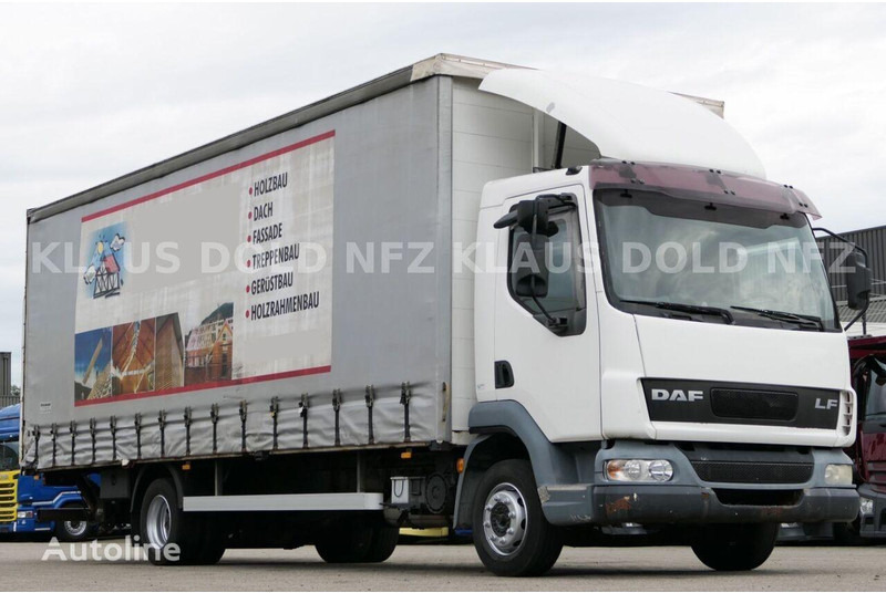 DAF LF 45.220 P+P + Tail lift - Камион с брезент: снимка 2 DAF LF 45.220 P+P + Tail lift - Камион с брезент: снимка 2