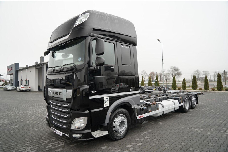 DAF XF 480 / BDF / 6X2 / / SSC / I-PARK COOL / OŚ PODNOSZONA / WECON - Контейнеровоз/ Сменна каросерия камион: снимка 3 DAF XF 480 / BDF / 6X2 / / SSC / I-PARK COOL / OŚ PODNOSZONA / WECON - Контейнеровоз/ Сменна каросерия камион: снимка 3