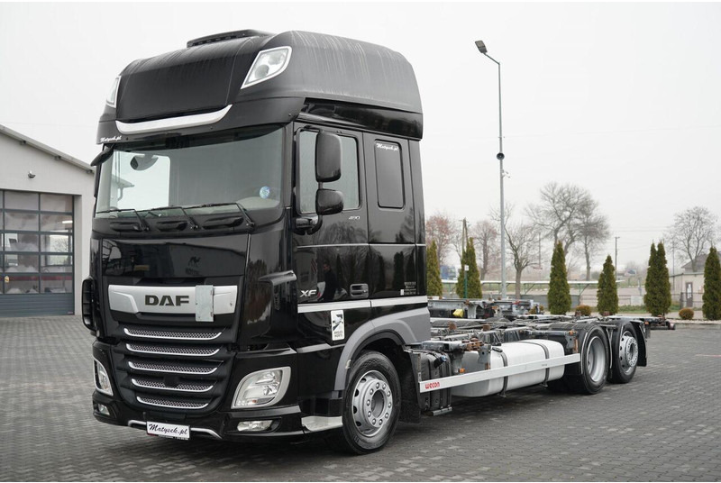 DAF XF 480 / BDF / 6X2 / / SSC / I-PARK COOL / OŚ PODNOSZONA / WECON - Контейнеровоз/ Сменна каросерия камион: снимка 2 DAF XF 480 / BDF / 6X2 / / SSC / I-PARK COOL / OŚ PODNOSZONA / WECON - Контейнеровоз/ Сменна каросерия камион: снимка 2