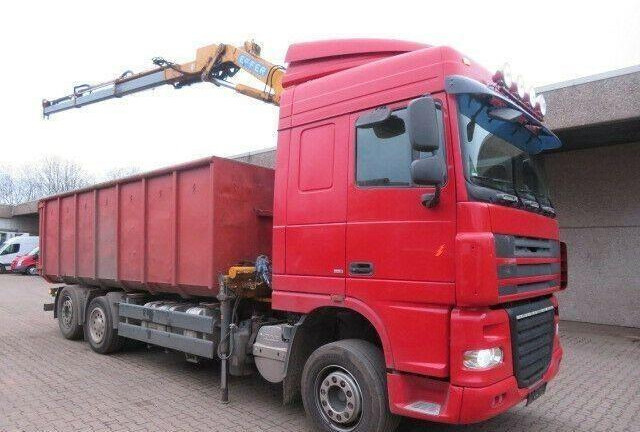 DAF XF105.410 6x2 Container + Crane - Мултилифт за контейнери камион: снимка 5 DAF XF105.410 6x2 Container + Crane - Мултилифт за контейнери камион: снимка 5