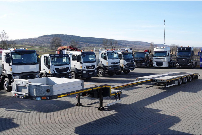 Emtech NACZEPA LAWETA / NISKOPODWOZIE / ROZCIĄGANA / DŁUGOŚĆ: 15,5 M / - Нискорамна площадка полуремарке: снимка 1 Emtech NACZEPA LAWETA / NISKOPODWOZIE / ROZCIĄGANA / DŁUGOŚĆ: 15,5 M / - Нискорамна площадка полуремарке: снимка 1