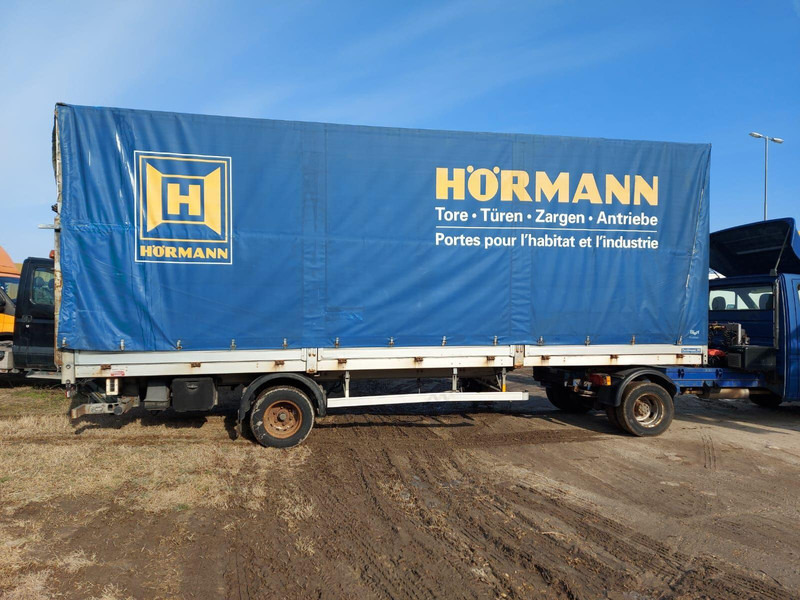 Fankhauser BE BE Trailer Pritsche+Plane - LBW Zepro MA 750 kg - Брезентово полуремарке: снимка 1 Fankhauser BE BE Trailer Pritsche+Plane - LBW Zepro MA 750 kg - Брезентово полуремарке: снимка 1