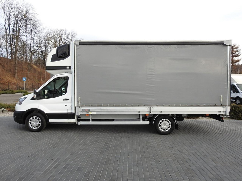 Брезентов бус Ford TRANSIT PLANDEKA 10 PALET WEBASTO TEMPOMAT KLIMATYZACJA LEDY 16: снимка 9